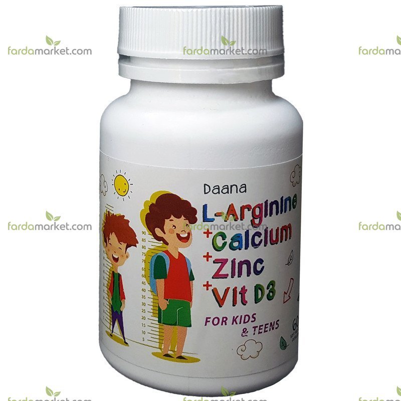 سافت ژل مکمل کمک به تقویت و رشد استخوان کودک و نوجوان ۶۰ عددی دانا