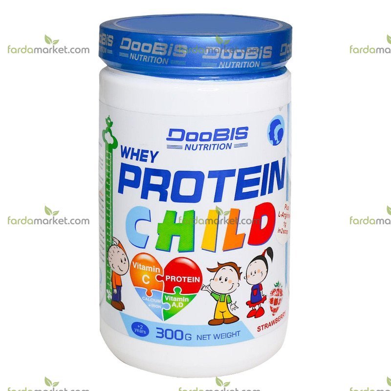 پودر پروتئین وی کودکان ۳۰۰ گرم - دوبیس