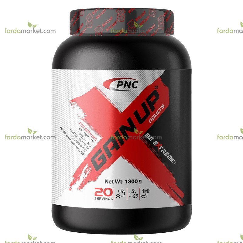 پودر گین آپ با طعم بیسکویت کارن  - ۱۸۰۰ گرم (کارن)