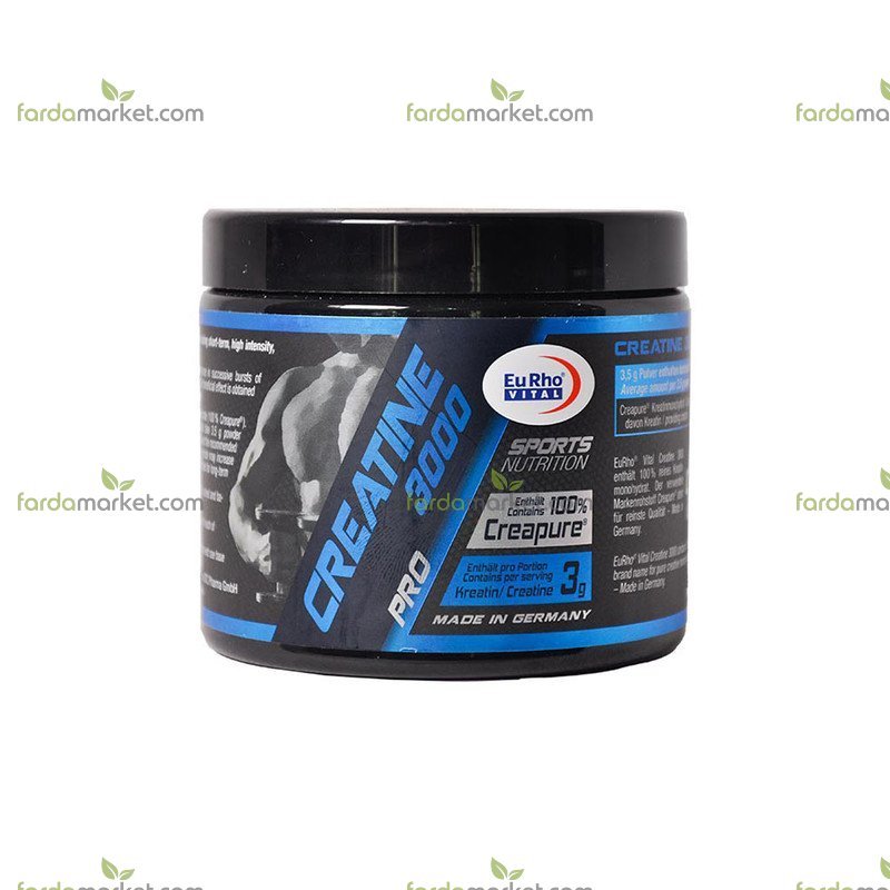 پودر کراتین ۳۰۰۰ - ۲۵۰ گرم - یورو ویتال