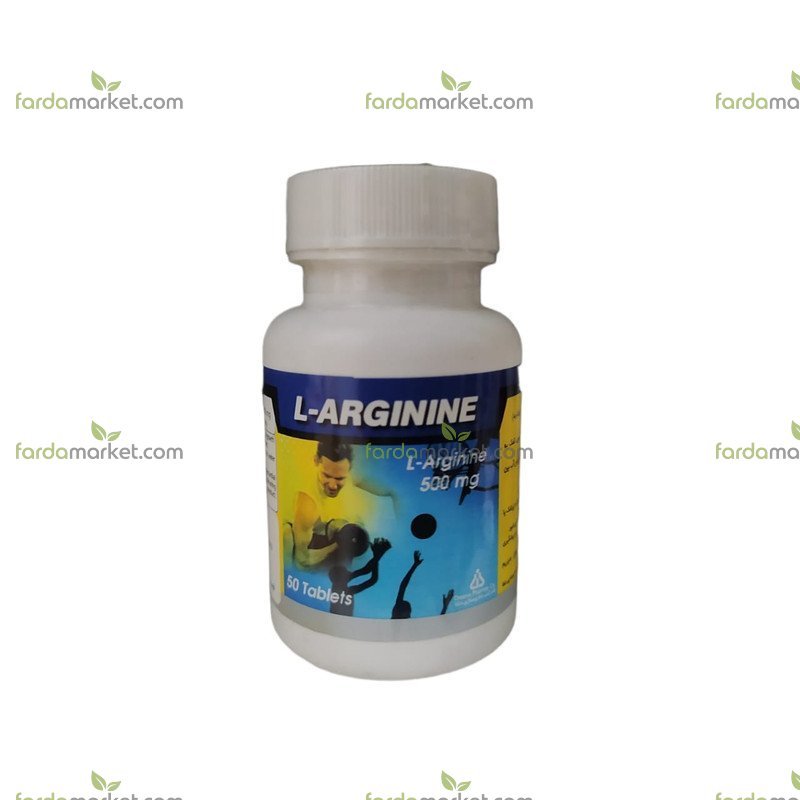 قرص ال آرژنین ۵۰۰ میلی گرم بسته ۵۰ عددی دانا