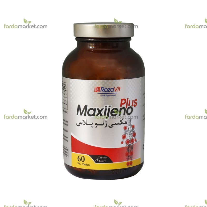 قرص مکسی ژنو پلاس رزاویت ۶۰ عددی