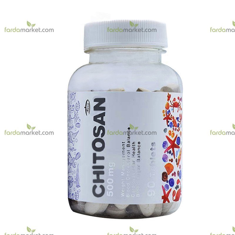قرص کیتوزان ۵۰۰ میلی گرمی بسته ۹۰ عددی کارن