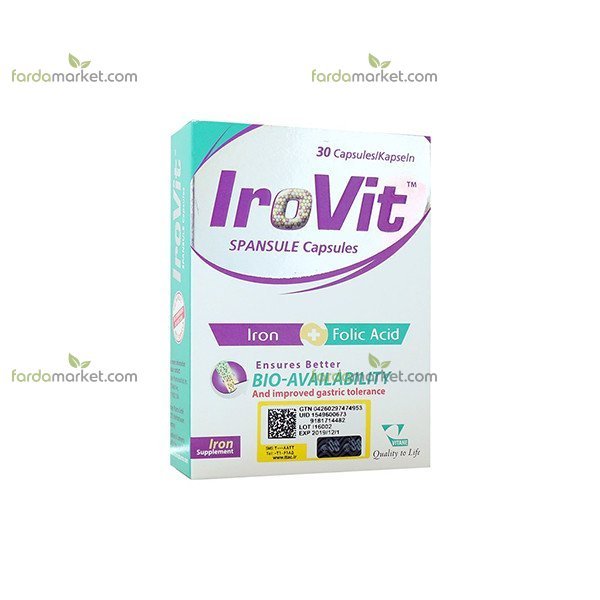 کپسول آیرویت ویتان ۳۰ عددی