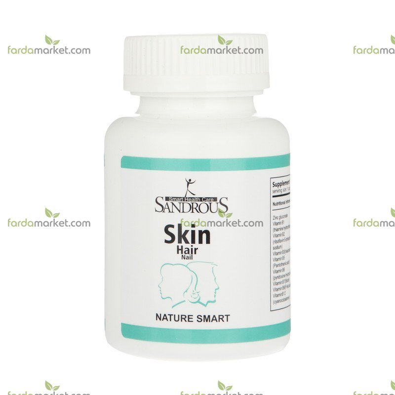 کپسول پوست، مو و ناخن ۶۰ عددی سندروس