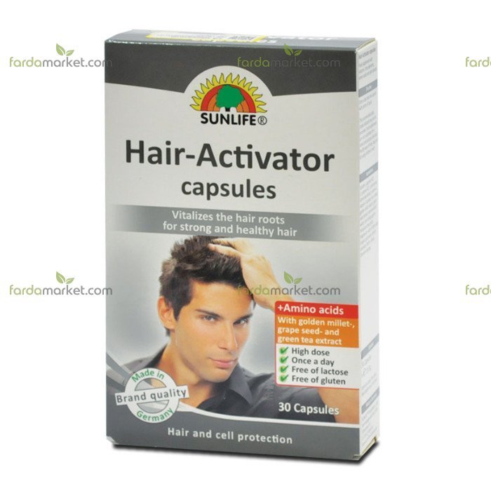 کپسول هیر اکتیویتور ۳۰ عددی سان لایف
