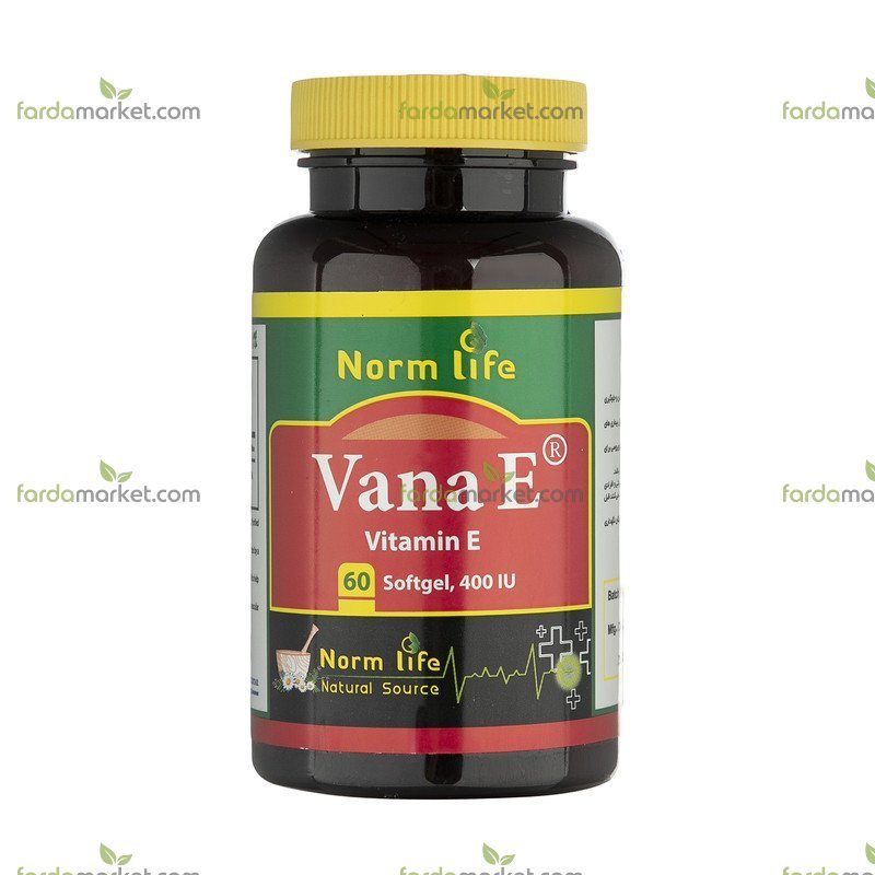 قرص ویتامین ای ۶۰ عددی نورم لایف