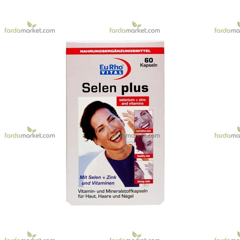 سافت ژل سلن پلاس ۵۰ میکروگرم بسته ۶۰ عددی یوروویتال