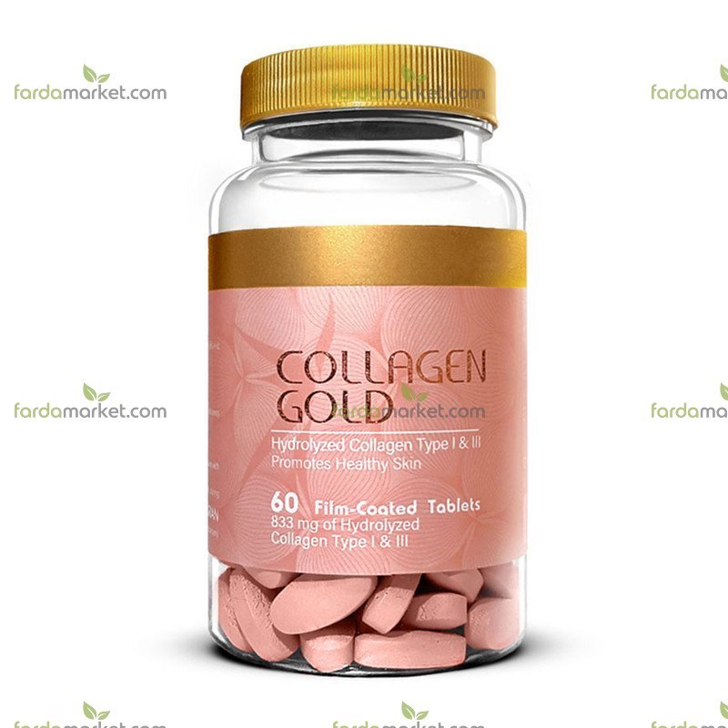 قرص کلاژن گلد ۶۰ عددی