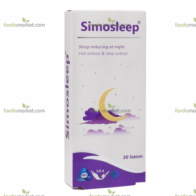قرص سیمو اسلیپ ۳۰ عددی سیمرغ دارو عطار