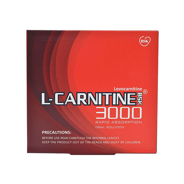 مکمل بدنسازی ال کارنیتین Carnitine BSK 3000 بی اس کی